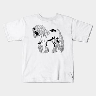 Tinker love horse pony Kids T-Shirt